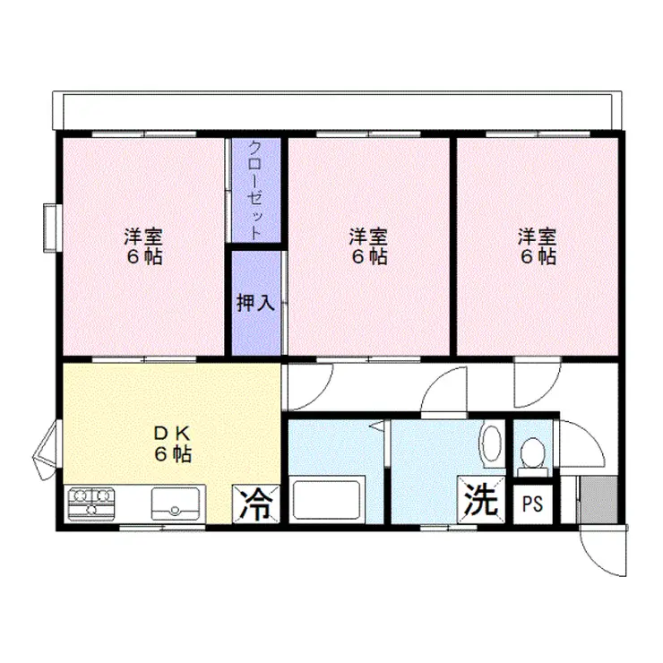 第一ホワイトメゾン 2階階 間取り