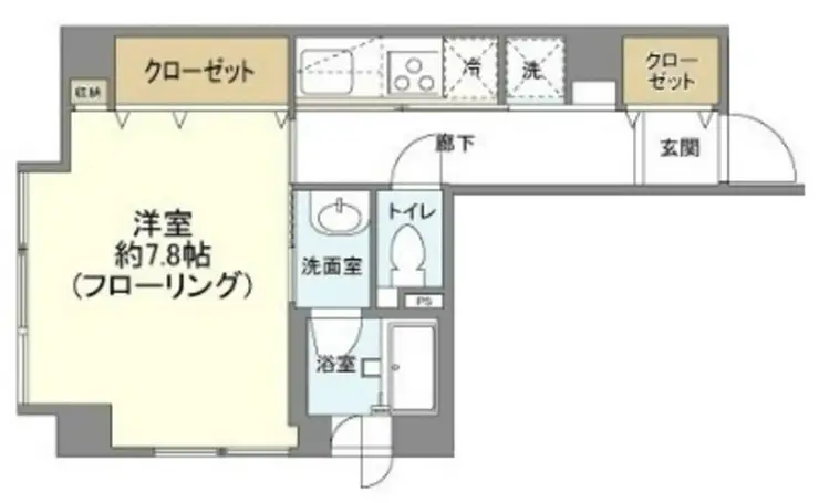 東急ドエルアルス上池台 1階階 間取り