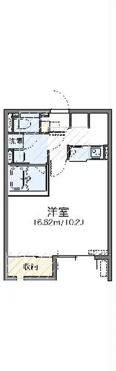 レオネクストかしわのき 2階階 間取り