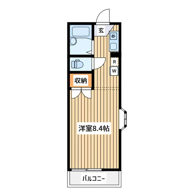 アローズ梶ヶ谷 2階階 間取り