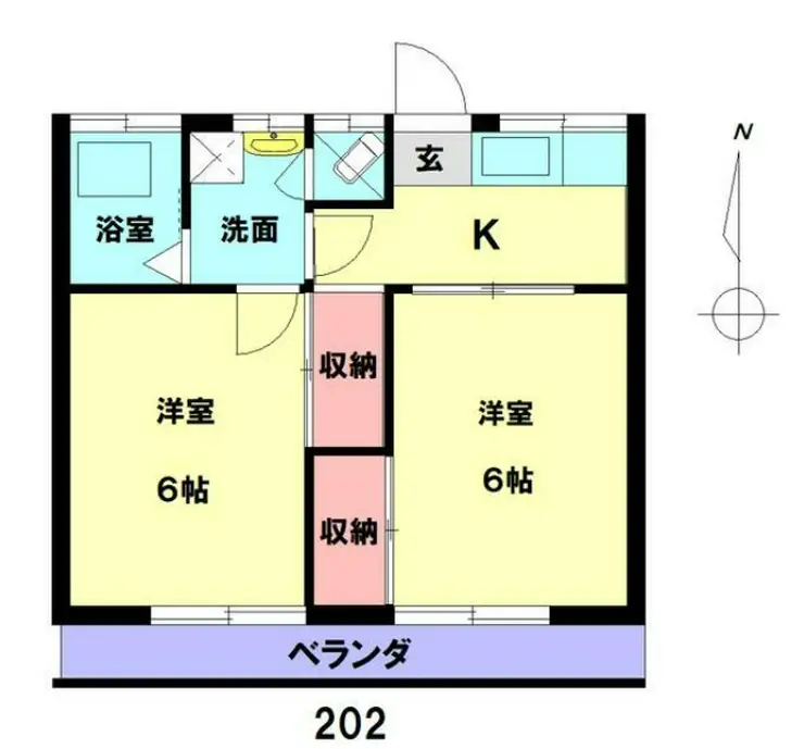 フェニックス 2階階 間取り