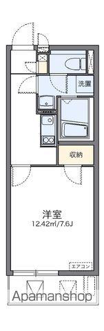 レオネクストMIRAIE 西新(1K/3階)の間取り写真
