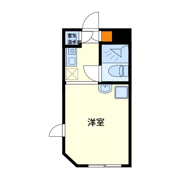 シェロ成増(ワンルーム/2階)の間取り写真