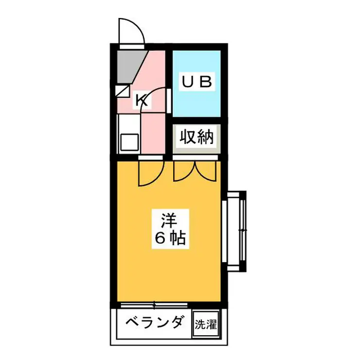 ラレース6 2階階 間取り