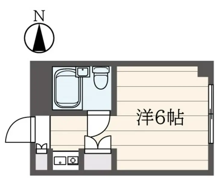 アパートメント下北沢 1階階 間取り