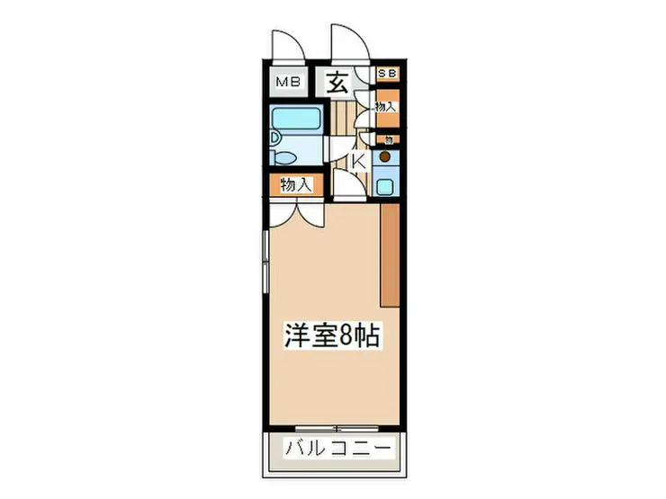 エンゼルイン大森 2階階 間取り