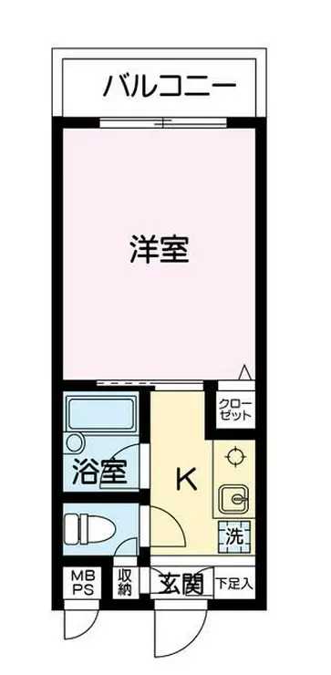第5浅岡ビル 1階階 間取り