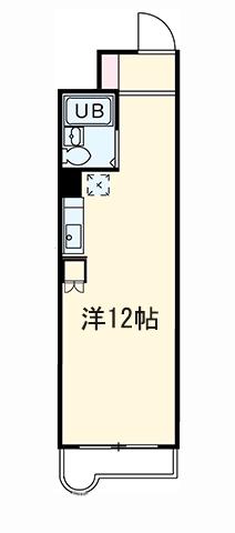 リアライズ浜松(ワンルーム/6階)の間取り写真