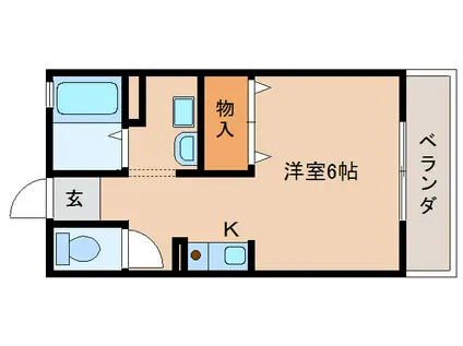 メゾン・ド・スリシエ(1K/1階)の間取り写真