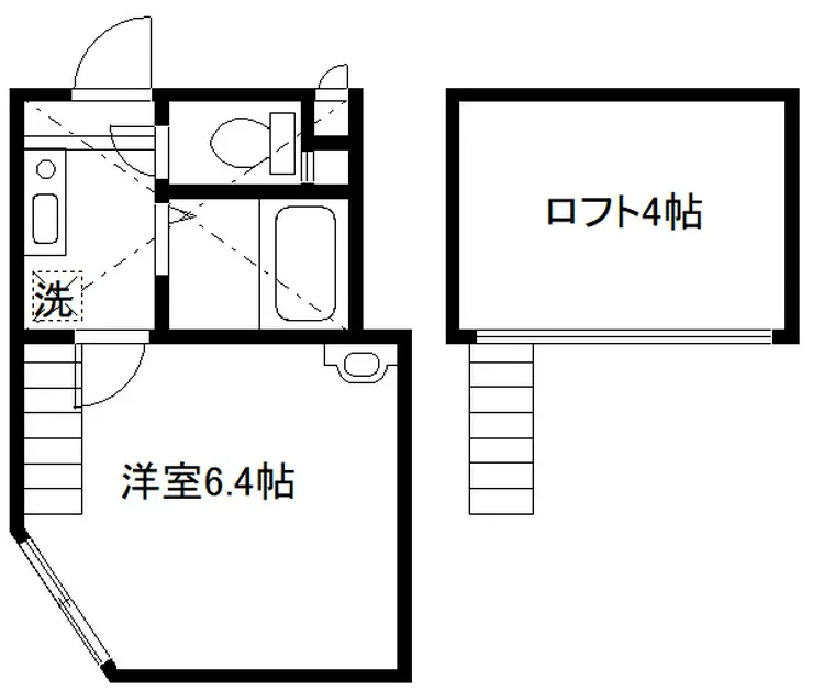 マグノリアコートII 1階階 間取り