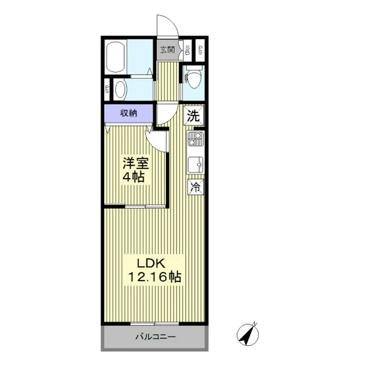 オーキッドコートレジデンス 2階階 間取り