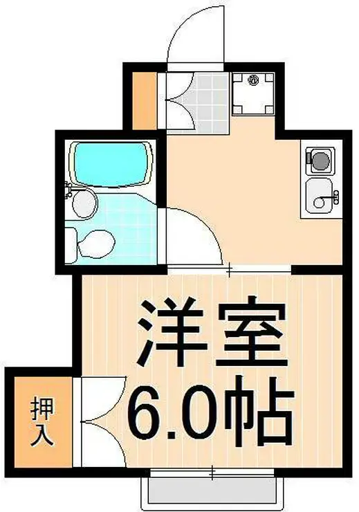 パークハイツ桜木 1階階 間取り