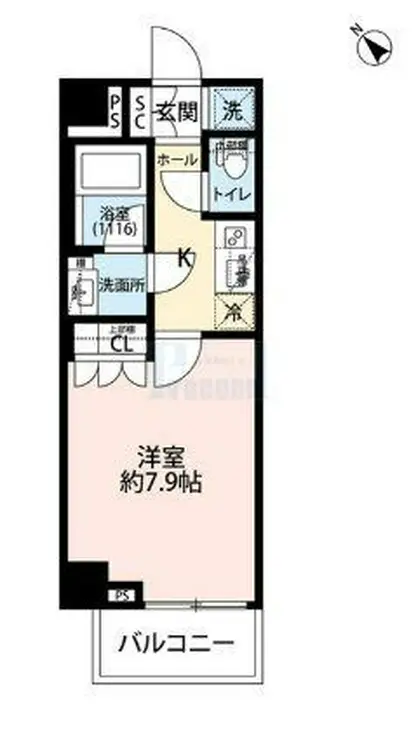 プレール・ドゥーク王子 2階階 間取り