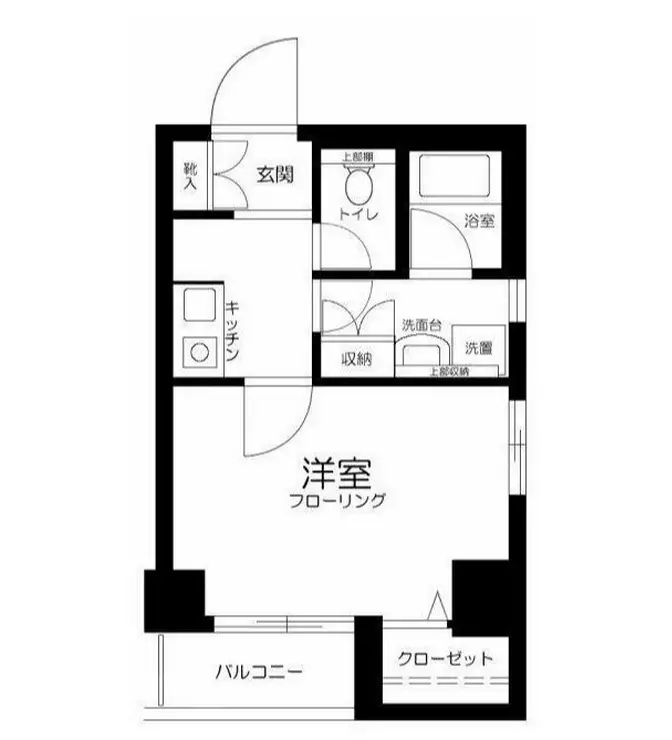 ローズマンションミヤハラ 9階階 間取り
