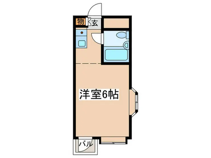 パークアベニュー府中 3階階 間取り