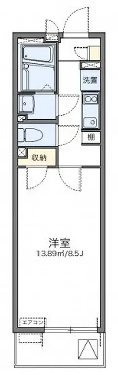 レオネクスト八重 3階階 間取り