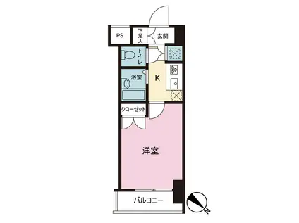 スカイコート大塚(1K/9階)の間取り写真