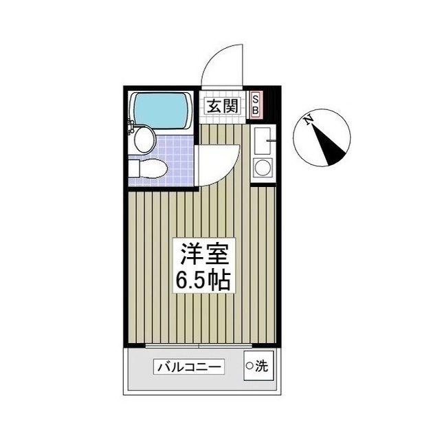 クライム88(ワンルーム/3階)の間取り写真
