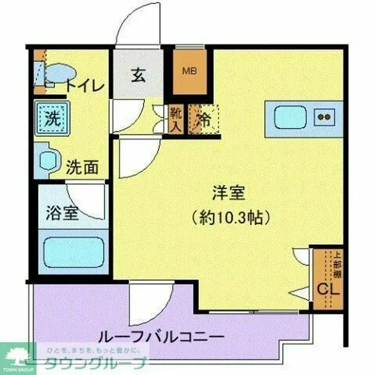 プレール・ドゥーク高井戸 5階階 間取り