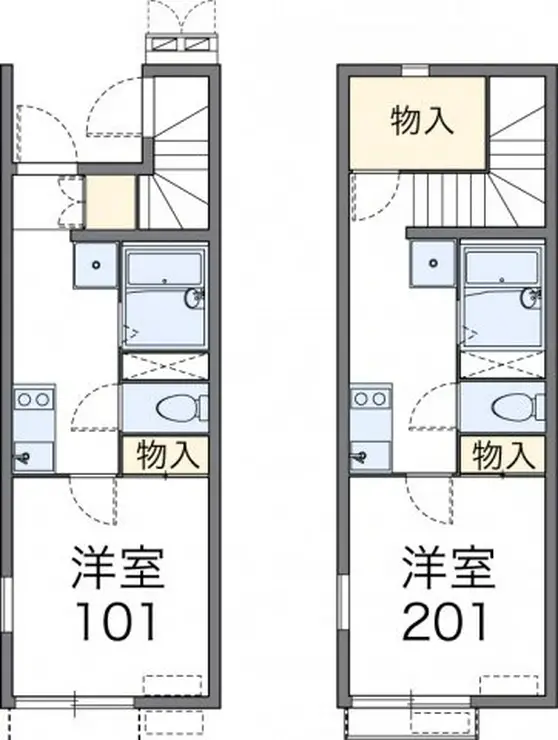 レオネクストアルデンテ 本町 2階階 間取り