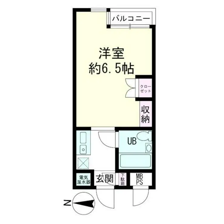 日神パレス戸塚 3階階 間取り