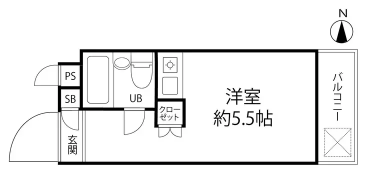 セントヒルズ一ツ橋学園 1階階 間取り