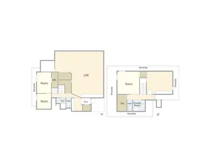 リアライズ甲南山手(5LDK/5階)の間取り写真