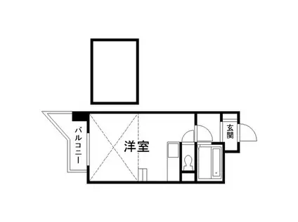 FC東札幌(1DK/3階)の間取り写真