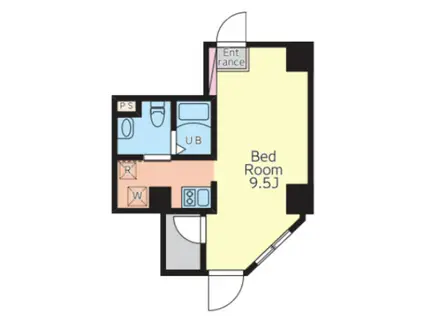 BLOOM TOWER UENO(ワンルーム/6階)の間取り写真