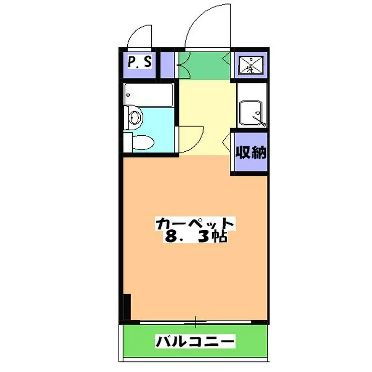 三鷹南シティハウス 6階階 間取り