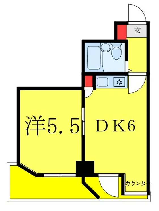 常盤台ダイカンプラザシティ 2階階 間取り