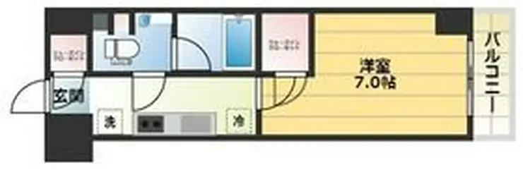 クレヴィア赤羽ステーションテラス 2階階 間取り