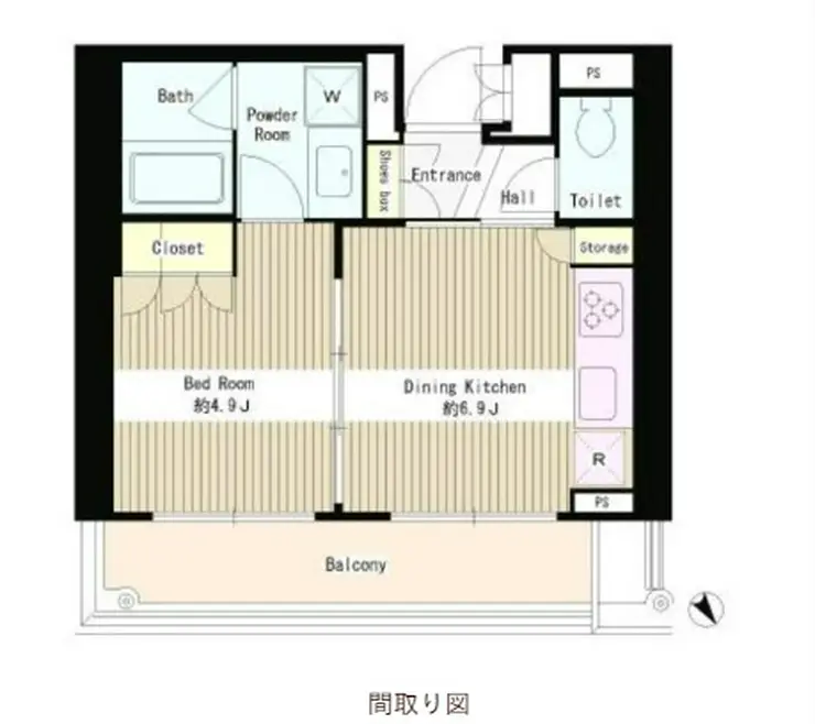 MMガーデン 9階階 間取り