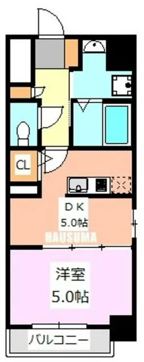 ヴェルステージ田端 4階階 間取り