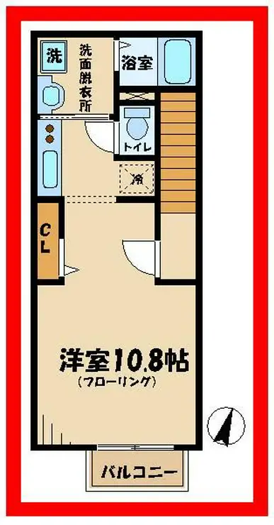 ディアコート 2階階 間取り