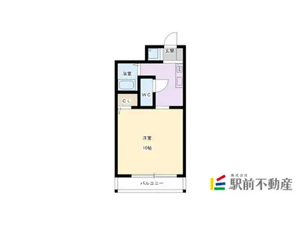 SIRIUS(1K/5階)の間取り写真