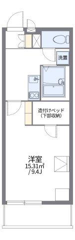 レオパレスボヌールドゥマン(1K/3階)の間取り写真
