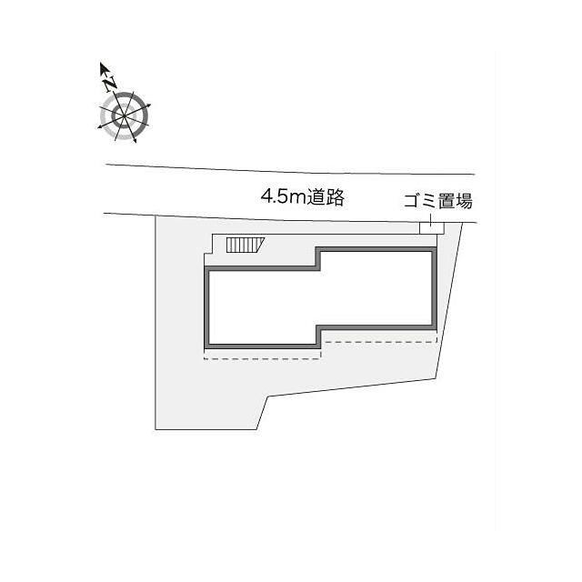 レオパレスSAKURA(1K/1階)の間取り写真
