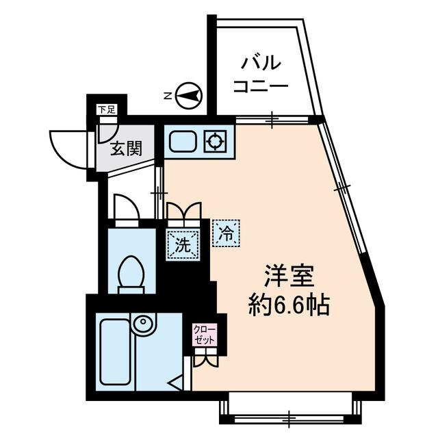 スターライト上池袋(ワンルーム/2階)の間取り写真