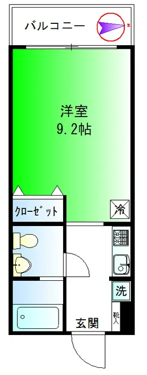 シーフィールド 4階階 間取り