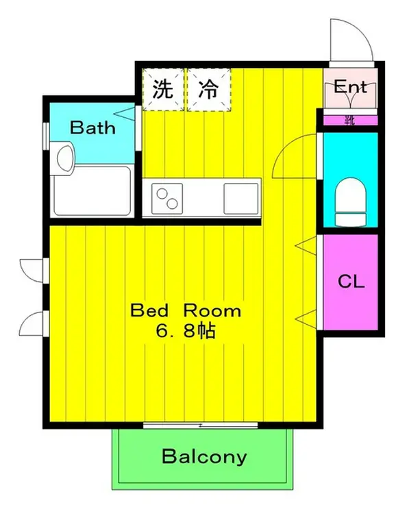 プレミールA 1階階 間取り