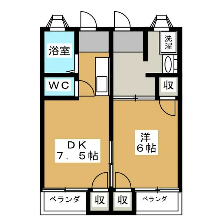 パレットビル 3階階 間取り