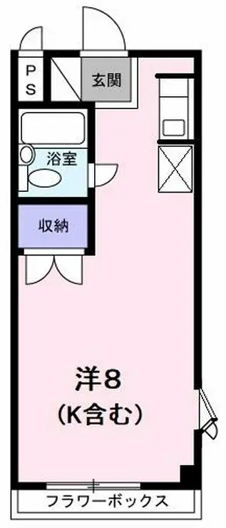 ウインク松木 1階階 間取り