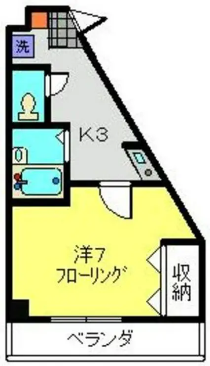 アスタリスク日吉 1階階 間取り