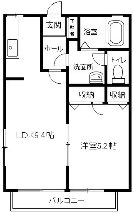 ブランシール 2階階 間取り