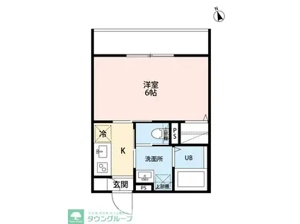 ROBOT HOME 亀有(1K/1階)の間取り写真