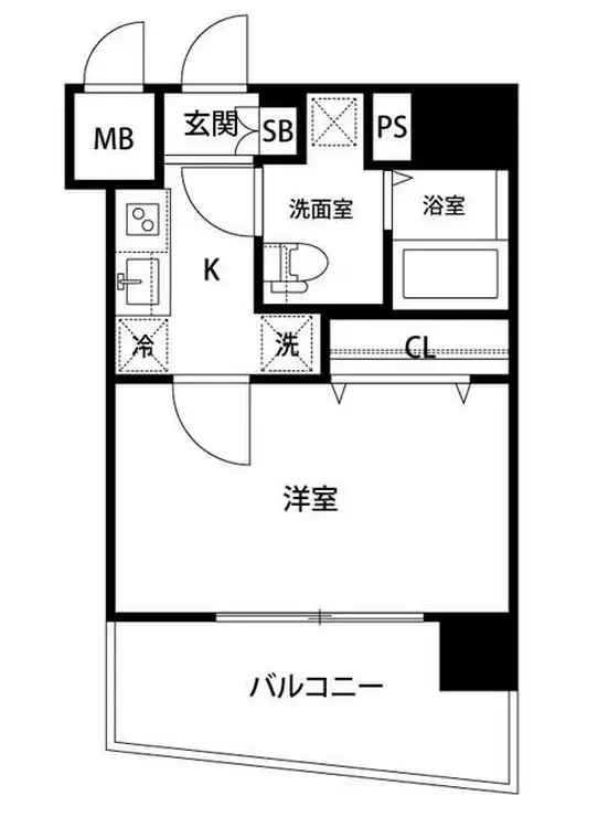 ハーモニーレジデンス東京イーストコア 10階階 間取り