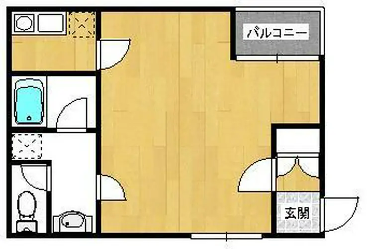 インナーコート見沼代親水公園 1階階 間取り