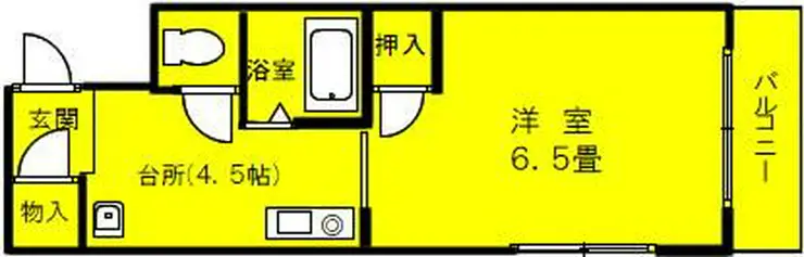 ベレーザ王子 2階階 間取り