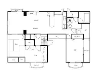 PLANCOURT HIRAGISHI(3LDK/2階)の間取り写真